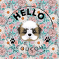 Blooming Gorgeous - Female Reusable Dog Nappy Hello Coucou