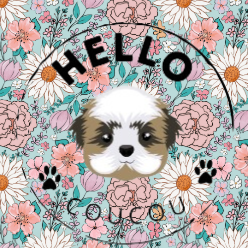 Blooming Gorgeous - Double Sided Bandana Hello Coucou