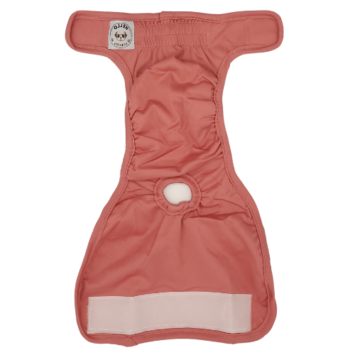 Dusk Pink - Female Reusable Dog Nappy Hello Coucou