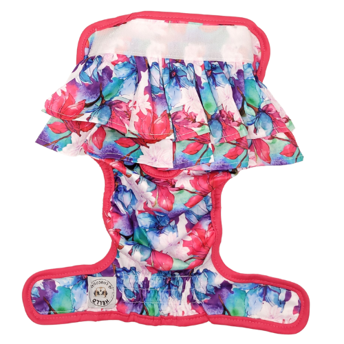 Magenta Bee - Female Reusable Dog Nappy Hello Coucou