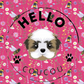 Magenta Bee - Double Sided Bandana Hello Coucou