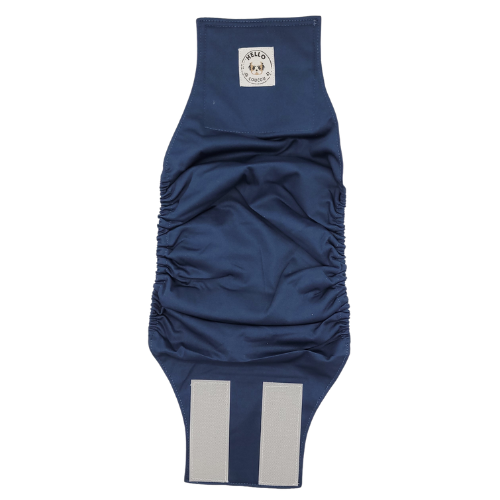 Navy Blue - Male Nappy/Belly Band Hello Coucou