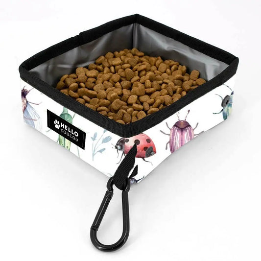 Bug Out & About - Portable Food & Water Bowl