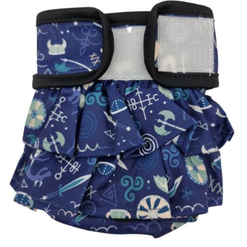 Assorted Patterns - Female Nappy Pack of 4 Hello Coucou