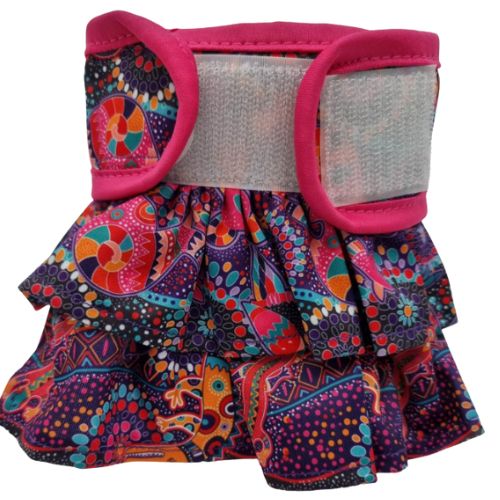 Assorted Patterns - Female Nappy Pack of 4 Hello Coucou