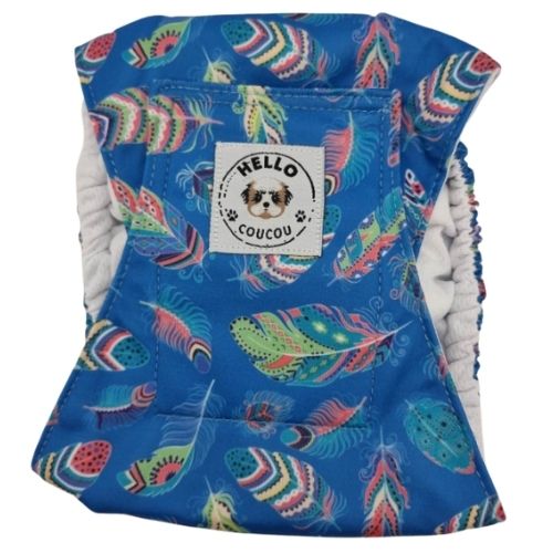 Assorted Patterns - Male Nappy/Belly Band Pack of 4 Hello Coucou