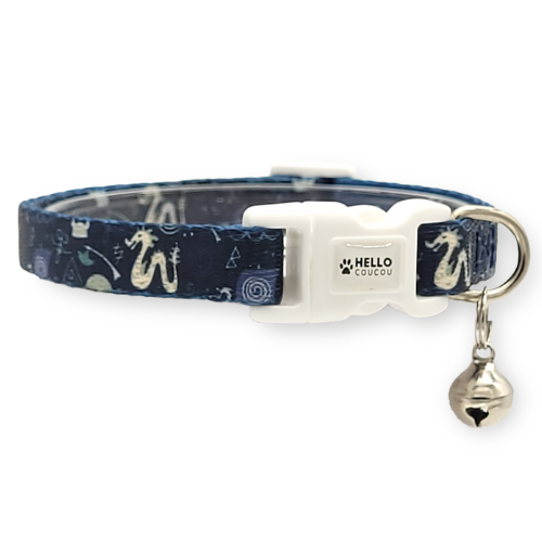 Pawfect Viking - Collar with Bell Hello Coucou