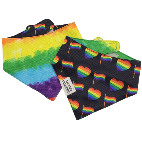 Rainbow Pride - Double Sided Bandana Hello Coucou