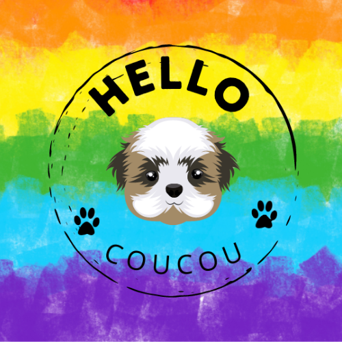 Rainbow Pride - Double Sided Bandana Hello Coucou