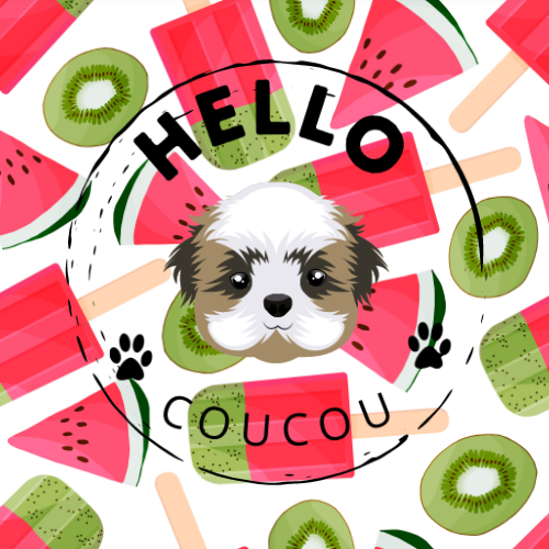 Watermelon Sugar - Double Sided Bandana Hello Coucou